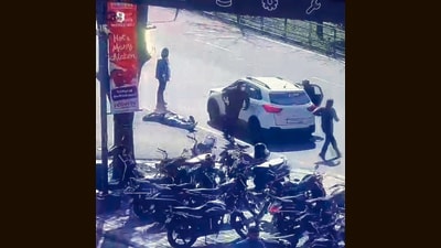 Police said Dogra’s murder appears to be the fallout of a gang war. (CCTV grab) Police said Dogra’s murder appears to be the fallout of a gang war. (CCTV grab)
