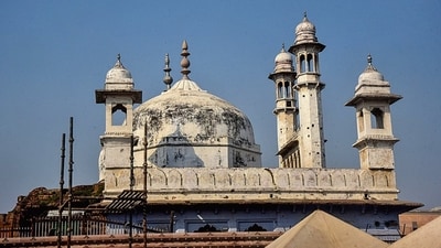 Kashi Vishwanath Temple, Uttar Pradesh: Situated on the banks of the sacred Ganges River in Varanasi, the Kashi Vishwanath Temple is a revered pilgrimage site dedicated to Lord Shiva. Considered one of the holiest temples in Hinduism, it attracts millions of devotees seeking spiritual enlightenment and divine blessings. (PTI) Kashi Vishwanath Temple, Uttar Pradesh: Situated on the banks of the sacred Ganges River in Varanasi, the Kashi Vishwanath Temple is a revered pilgrimage site dedicated to Lord Shiva. Considered one of the holiest temples in Hinduism, it attracts millions of devotees seeking spiritual enlightenment and divine blessings. (PTI)