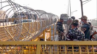 The police had placed barricades on the borders of Delhi and the National Capital Region in February to prevent farmers from marching into the Capital. Some of the restrictions were later lifted. (ANI) The police had placed barricades on the borders of Delhi and the National Capital Region in February to prevent farmers from marching into the Capital. Some of the restrictions were later lifted. (ANI)