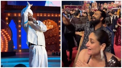 Diljit Dosanjh has shared a hilarious video from Anant Ambani's pre-wedding bash.
