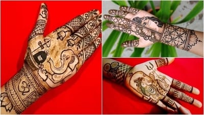 Check out these beautiful mehndi designs to celebrate the auspicious festival of Maha Shivratri. (Pinterest) Check out these beautiful mehndi designs to celebrate the auspicious festival of Maha Shivratri. (Pinterest)