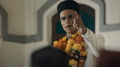 Randeep Hooda in a still from Swatantrya Veer Savarkar.