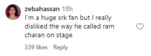 Zeba Hassan commented on the video. Zeba Hassan commented on the video.