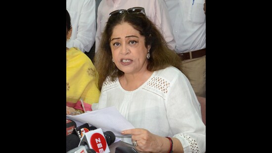 A police official stated that they had received a letter from the MP that she wished to withdraw the complaint. “We will be deciding on the next course of action,” said the official. (HT File Photo)