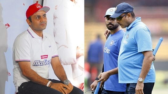 Virender Sehwag or Murali Vijay? Ravi Shastri goes with the latter. (Getty Images)