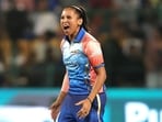 Mumbai Indians player Shabnim Ismail