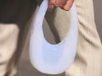 Coperni launched a new Air Swipe Bag composed of 99% air and 1% glass and weighs 33 grams Coperni launched a new Air Swipe Bag composed of 99% air and 1% glass and weighs 33 grams