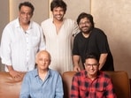 Kartik Aaryan shared a picture on Instagram featuring himself, Anurag Basu, Pritam, Mukesh Bhatt and Bhushan Kumar. Kartik Aaryan shared a picture on Instagram featuring himself, Anurag Basu, Pritam, Mukesh Bhatt and Bhushan Kumar.