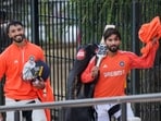 India's Rajat Patidar and Devdutt Padikkal during a practice session ahead of India vs England 5th Test India's Rajat Patidar and Devdutt Padikkal during a practice session ahead of India vs England 5th Test