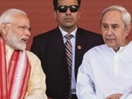 Prime Minister Narendra Modi with Odisha chief minister Naveen Patnaik. (PTI File Photo)