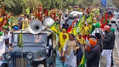 'Delhi Chalo' march resumes today (ANI) 'Delhi Chalo' march resumes today (ANI)