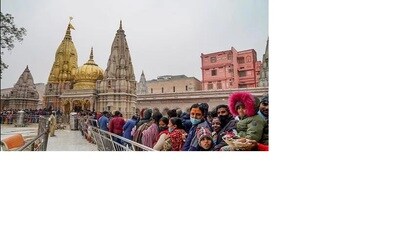 About 8 lakh devotees had visited the temple during Mahashivratri last year. (PTI File)