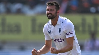 England's Mark Wood (AFP) England's Mark Wood (AFP)