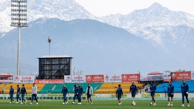 Mark Wood has replaced Ollie Robinson in England playing XI for Dharamsala Test against India (REUTERS)