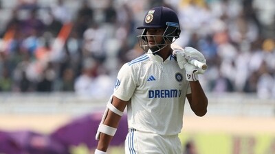 India's Yashasvi Jaiswal (REUTERS)