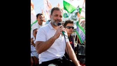 Congress leader Rahul Gandhi is out on his second political “yatra” to counter BJP’s influence and sway. (ANI) Congress leader Rahul Gandhi is out on his second political “yatra” to counter BJP’s influence and sway. (ANI)