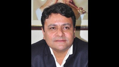 Congress rebel and Dharamshala legislator Sudhir Sharma. (HT File)