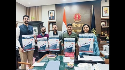 Deputy commissioner Sakshi Sawhney launched the "I-ASPIRE" project in Ludhiana on Wednesday, March 06, 2024. (HT Photo)