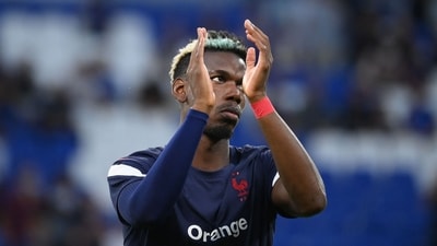 France's midfielder Paul Pogba applauds before the FIFA World Cup Qatar 2022 Group D qualification football match between France and Finland (AFP) France's midfielder Paul Pogba applauds before the FIFA World Cup Qatar 2022 Group D qualification football match between France and Finland (AFP)