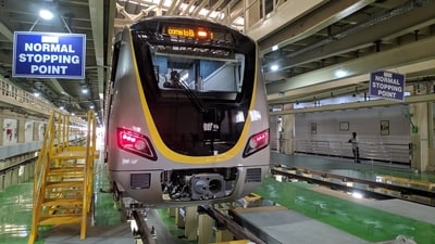 Bengaluru's first driverless metro to be tested in Bengaluru, to undergo 37 tests Bengaluru's first driverless metro to be tested in Bengaluru, to undergo 37 tests