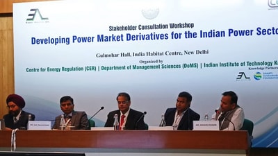 A presentation on the key outcomes of an ongoing study conducted by CER with support from the Shakti Sustainable Energy Foundation was put forward by Professor Anoop Singh, Department of Management Sciences, IIT Kanpur. (Handout) A presentation on the key outcomes of an ongoing study conducted by CER with support from the Shakti Sustainable Energy Foundation was put forward by Professor Anoop Singh, Department of Management Sciences, IIT Kanpur. (Handout)