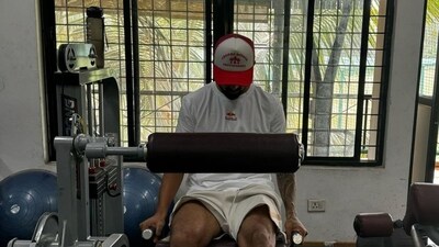 KL Rahul has resumed training at NCA to get ready for IPL 2024 KL Rahul has resumed training at NCA to get ready for IPL 2024