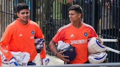 Shubman Gill and Yashasvi Jaiswal during a practice session. Did you know? The batting duo is the leading run-getters in the England series. (PTI) Shubman Gill and Yashasvi Jaiswal during a practice session. Did you know? The batting duo is the leading run-getters in the England series. (PTI)