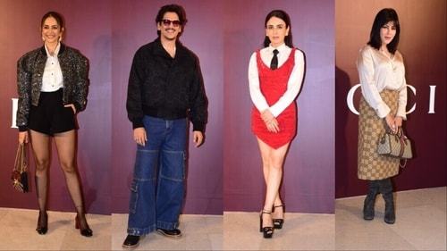 Rakul Preet Singh, Vijay Varma, Radhika Madan and Wardha Khan were also spooted. Rakul Preet Singh, Vijay Varma, Radhika Madan and Wardha Khan were also spooted.