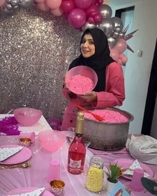 Giving the traditional dish a pink hue (Instagram) Giving the traditional dish a pink hue (Instagram)
