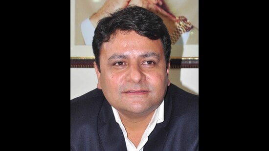 Congress rebel and Dharamshala legislator Sudhir Sharma. (HT File)