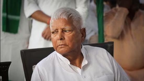 RJD chief and former Union railway minister Lalu Prasad Yadav. (File)