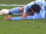 Matheus Nunes suffered a horror injury. Matheus Nunes suffered a horror injury.