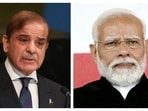 Pakistan's newly-elected Prime Minister Shehbaz Sharif and his Indian counterpart Narendra Modi. Pakistan's newly-elected Prime Minister Shehbaz Sharif and his Indian counterpart Narendra Modi.