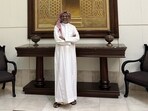 Zoho CEO Sridhar Vembu in thawb. Zoho CEO Sridhar Vembu in thawb.