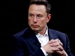 Elon Musk is seen. 