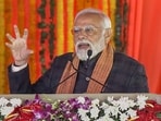 Prime Minister Narendra Modi speaks during the 'Viksit Bharat, Viksit Jammu & Kashmir' programme, in Srinagar, Thursday, March 7, 2024. Prime Minister Narendra Modi speaks during the 'Viksit Bharat, Viksit Jammu & Kashmir' programme, in Srinagar, Thursday, March 7, 2024.