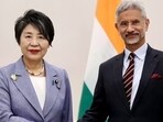 File photo of EAM Jaishankar with his Japanese counterpart Yoko Kamikawa