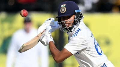 Yashasvi Jaiswal scored yet another half-century. (AFP) Yashasvi Jaiswal scored yet another half-century. (AFP)