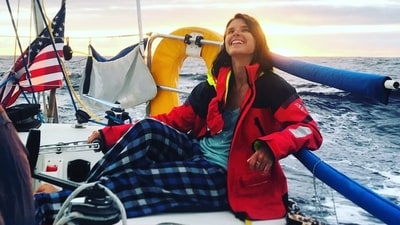 Cole Brauer becomes the first American woman to sail solo nonstop around the world. (Cole Brauer Ocean Racing/FB) Cole Brauer becomes the first American woman to sail solo nonstop around the world. (Cole Brauer Ocean Racing/FB)