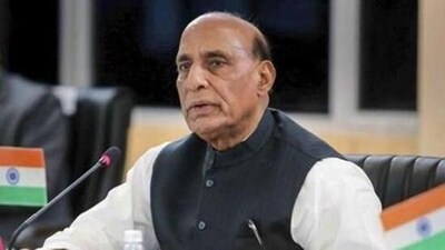 Defence minister Rajnath Singh. (File) Defence minister Rajnath Singh. (File)