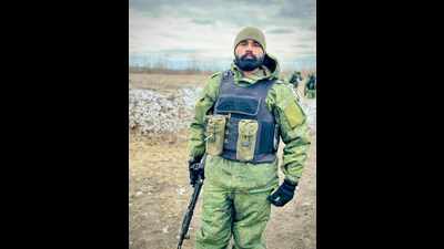 Harsh Kumar from Karnal’s Sambhli village stuck in the war zone.Days after seven men from Punjab and Haryana were reported to be forcibly inducted into the Russian military service, the family members of one of the men from Haryana on Thursday claimed that they have been sent to a camp and are safe after the intervention of the Indian embassy. (HT Photo) Harsh Kumar from Karnal’s Sambhli village stuck in the war zone.Days after seven men from Punjab and Haryana were reported to be forcibly inducted into the Russian military service, the family members of one of the men from Haryana on Thursday claimed that they have been sent to a camp and are safe after the intervention of the Indian embassy. (HT Photo)
