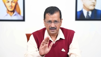 Delhi CM Arvind Kejriwal during press conference in New Delhi, India, on Tuesday, February 27, 2024. (HT PHOTO/ Hindustan Times) Delhi CM Arvind Kejriwal during press conference in New Delhi, India, on Tuesday, February 27, 2024. (HT PHOTO/ Hindustan Times)