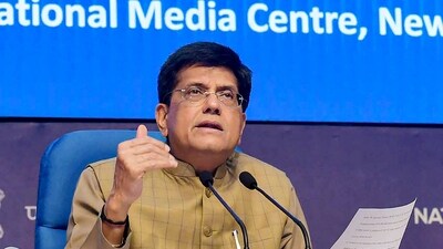 Union minister Piyush Goyal briefs the media on Cabinet decisions. (PTI) Union minister Piyush Goyal briefs the media on Cabinet decisions. (PTI)