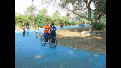 People can move towards a healthy and environment-friendly future by using bicycles, and also encourage the young generation to participate in this activity, says official. (REPRESENTATIVE PHOTO)