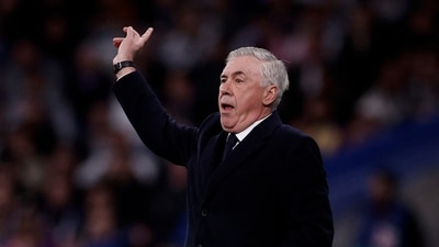 Real Madrid coach Carlo Ancelotti (REUTERS)