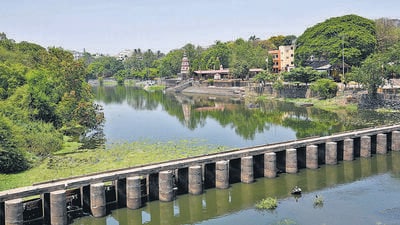 The PCMC is likely to spend ₹3,200 crore on the rejuvenation of these three rivers, officials said. (HT FILE) The PCMC is likely to spend ₹3,200 crore on the rejuvenation of these three rivers, officials said. (HT FILE)