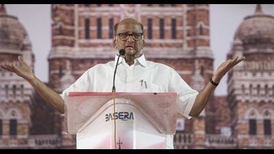 While Sharad Pawar has made allegations of intimidation towards his workers to switch sides earlier, this was the first time he spoke sternly. (HT FILE PHOTO) While Sharad Pawar has made allegations of intimidation towards his workers to switch sides earlier, this was the first time he spoke sternly. (HT FILE PHOTO)