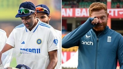 Ravichandran Ashwin and Jonny Bairstow were expectedly emotional during their felicitation ceremony. (AFP-ECB) Ravichandran Ashwin and Jonny Bairstow were expectedly emotional during their felicitation ceremony. (AFP-ECB)