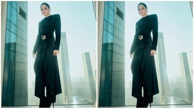 If you loved Tamannaah's outfit and are wondering how much it costs, don't worry, we've got your back. Her stylish outfit is from the shelves of clothing brand David Koma and comes with a price tag of <span class='webrupee'>₹</span>1.16 lakh. (Instagram/@tamannaahspeaks) If you loved Tamannaah's outfit and are wondering how much it costs, don't worry, we've got your back. Her stylish outfit is from the shelves of clothing brand David Koma and comes with a price tag of <span class='webrupee'>₹</span>1.16 lakh. (Instagram/@tamannaahspeaks)