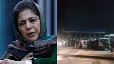 The People's Democratic Party (PDP) president said the scene "stands contrary" to earlier visits by previous prime ministers like Atal Bihari Vajpayee and Manmohan Singh. The People's Democratic Party (PDP) president said the scene "stands contrary" to earlier visits by previous prime ministers like Atal Bihari Vajpayee and Manmohan Singh.